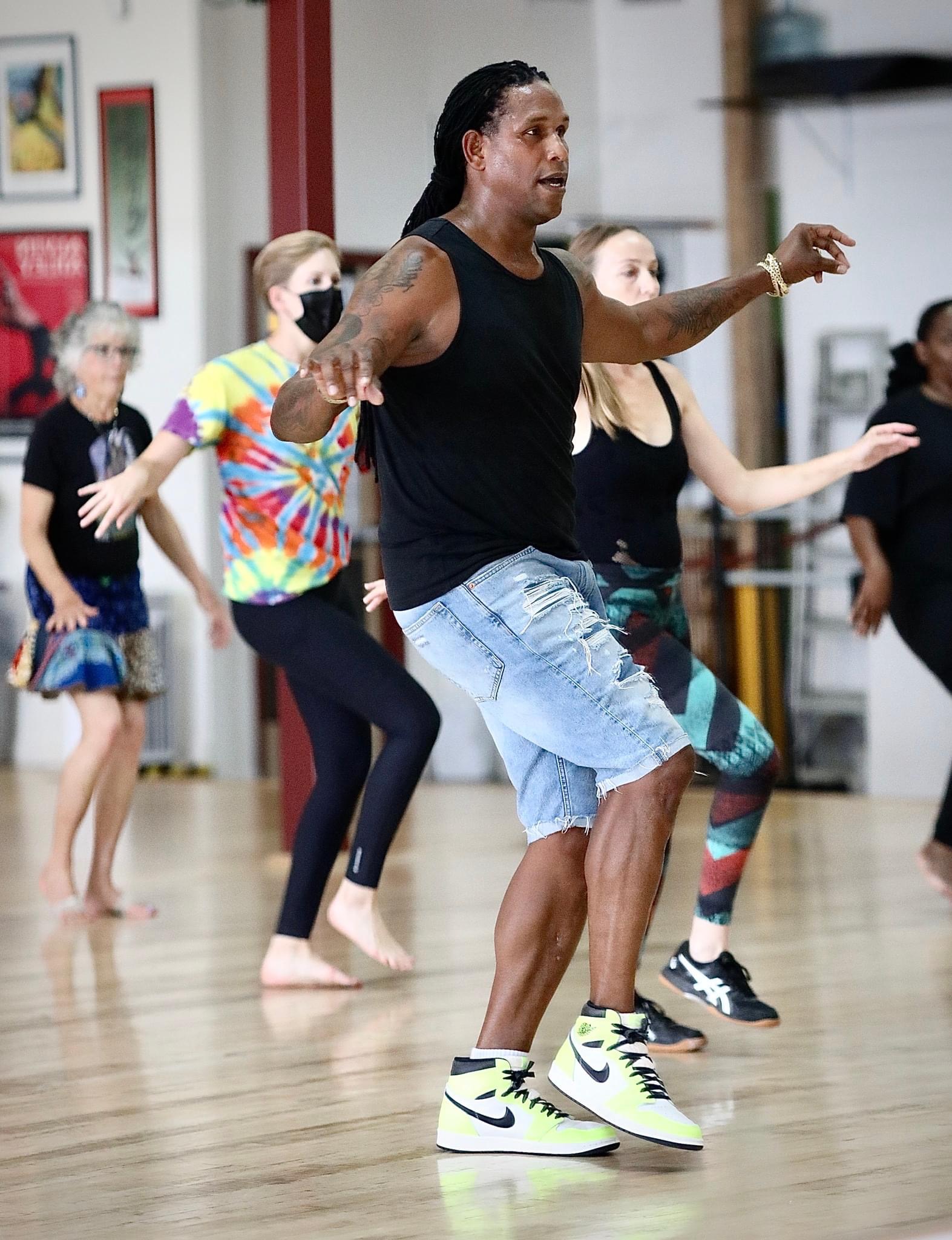 African dance performance at TWDCC.