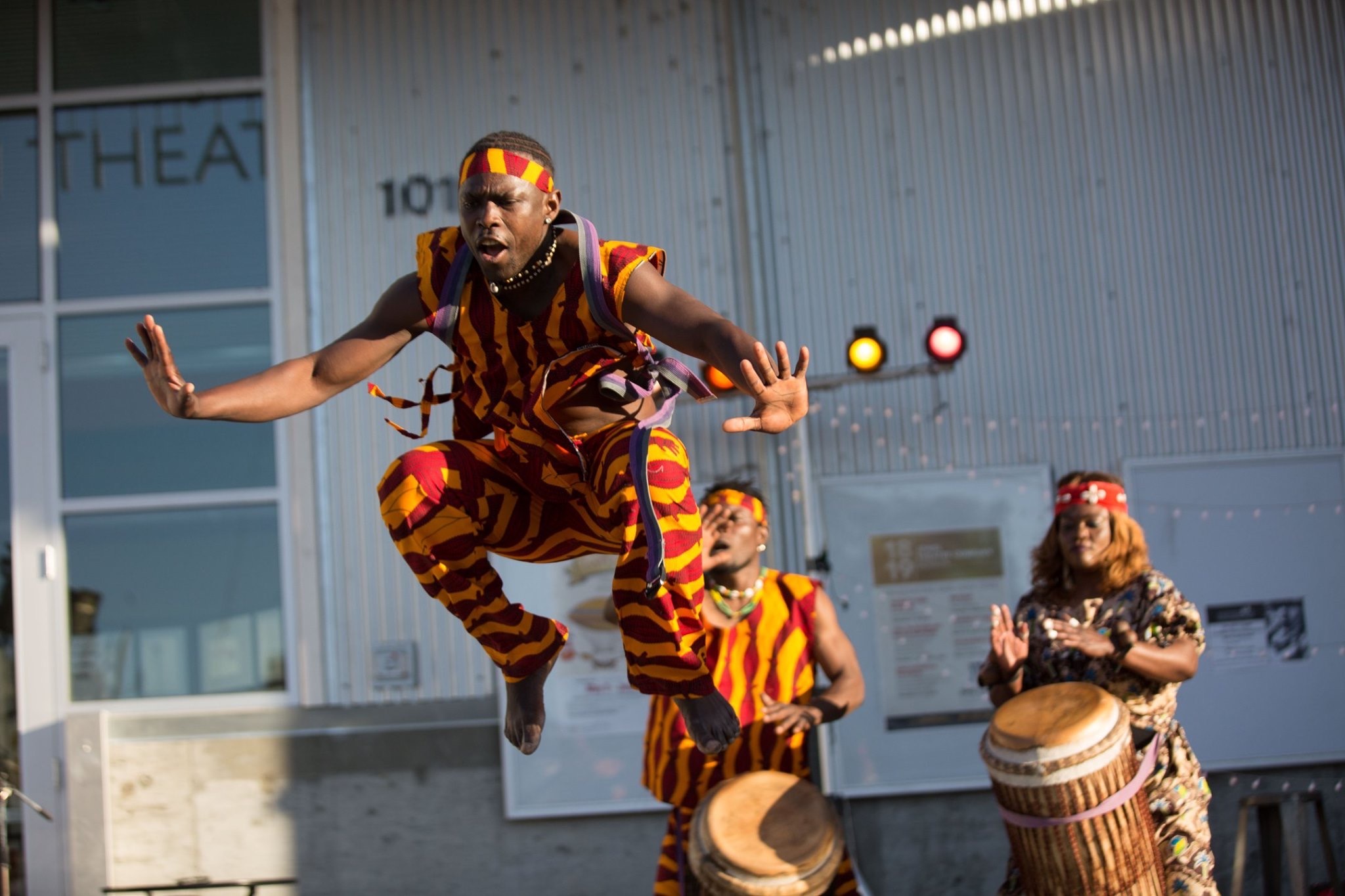 Congolese dance performance.