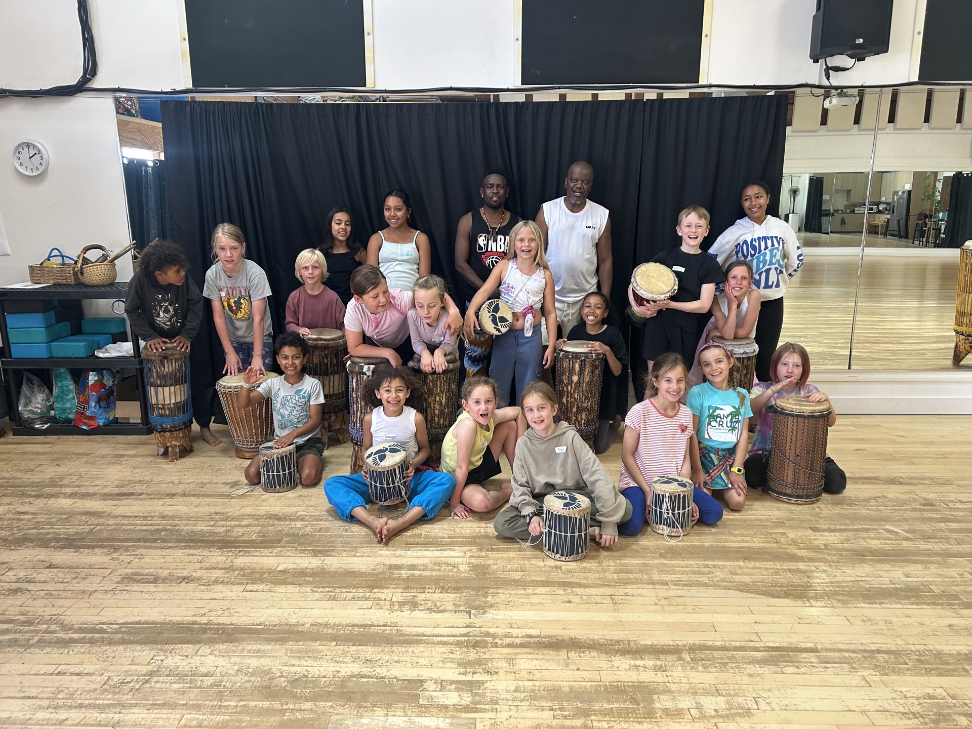 Artists of the Diaspora Performance Project performing.
