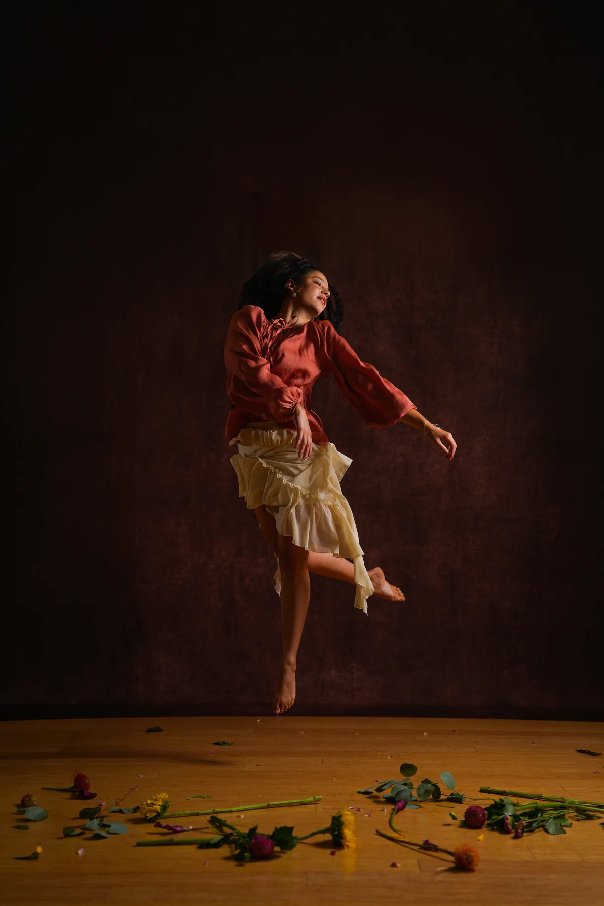 Angela Chambers dancing
