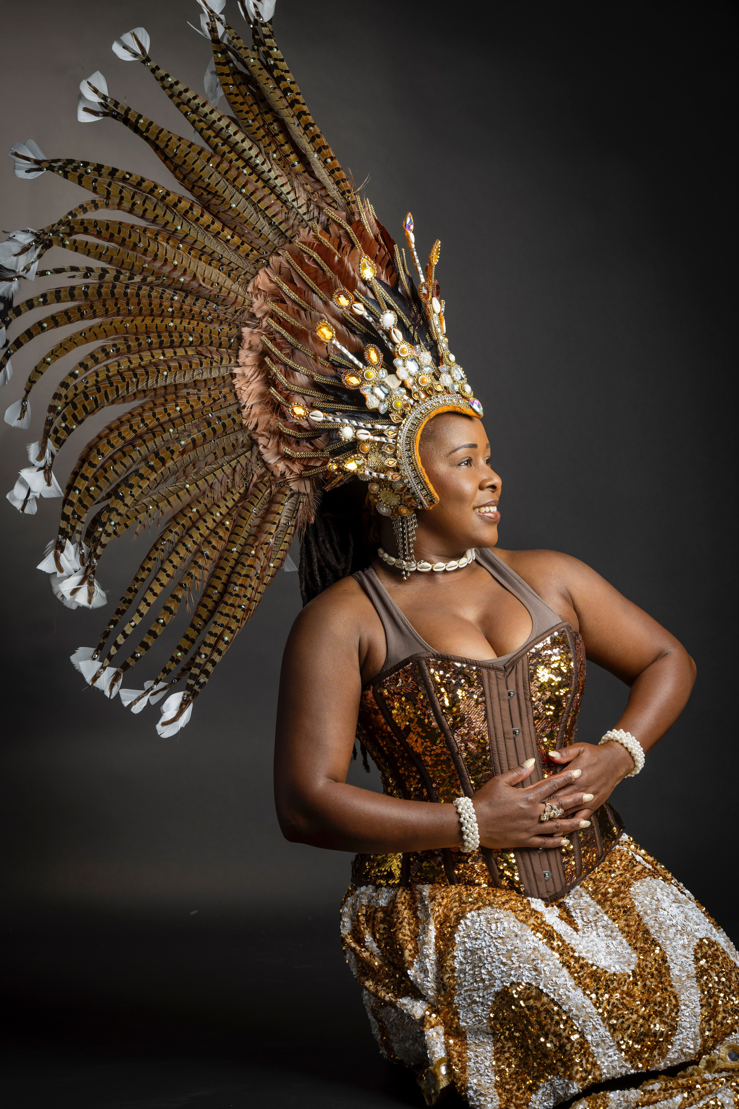 Dandha Da Hora in costume