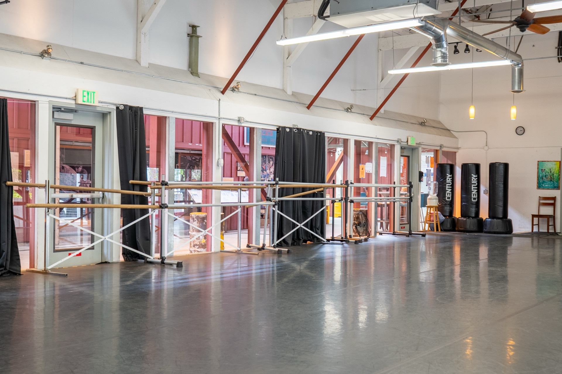 Studio 111 at Tannery World Dance and Cultural Center.